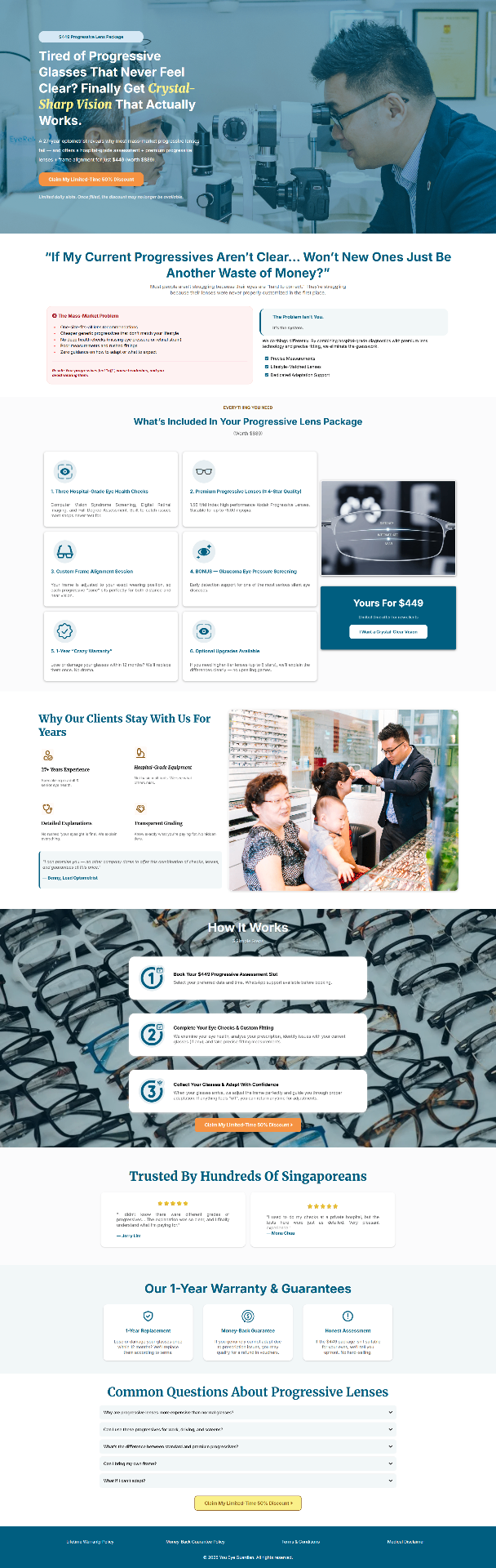 Crystal Clear — Your Eye Guardian website preview